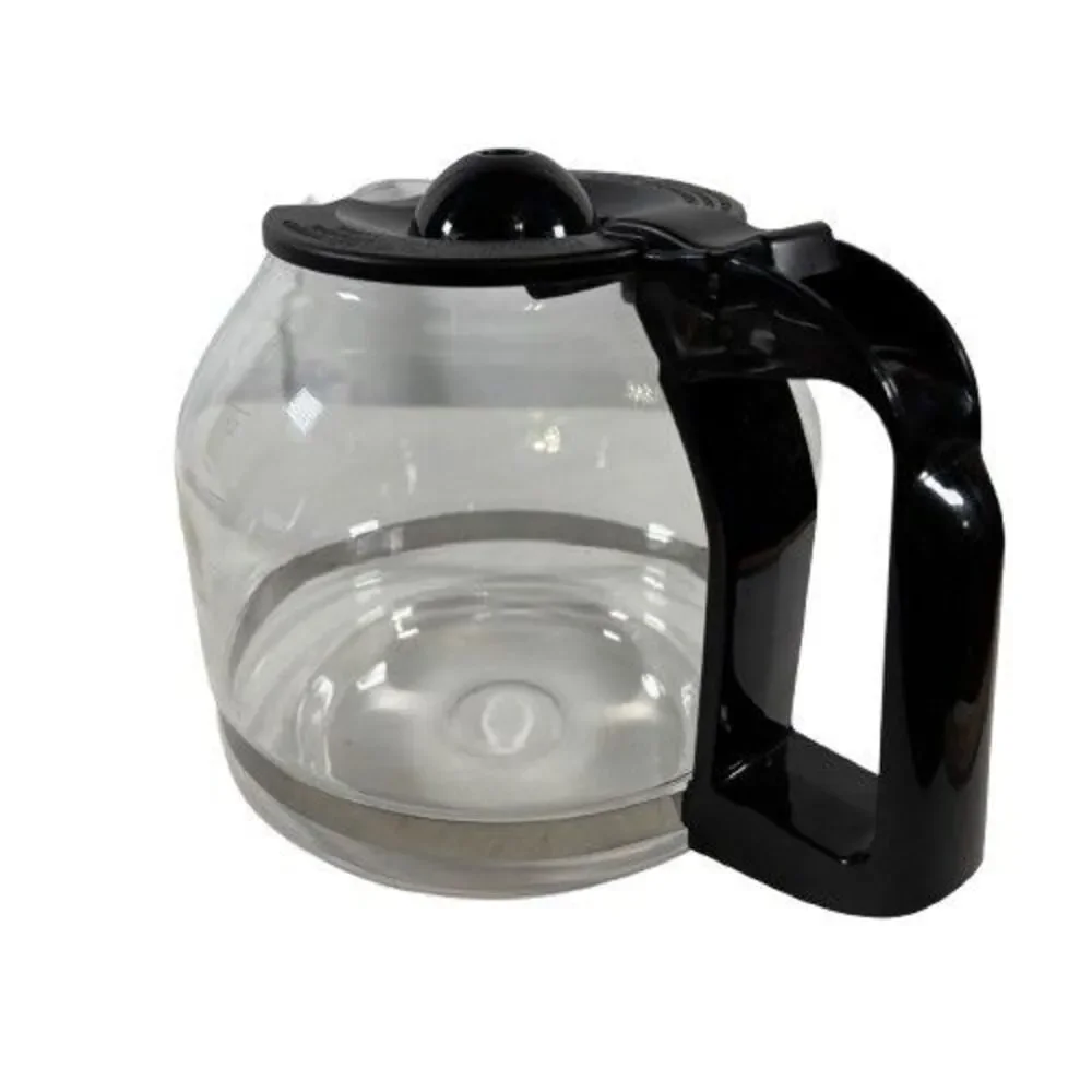 Bella 12 Cup Drip Coffee Maker Glass Carafe Pot Replacement Part with Lid/Cover